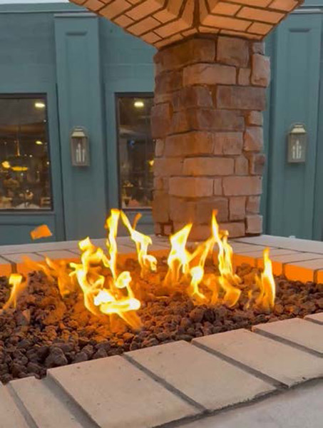 Hippley gallery fire features