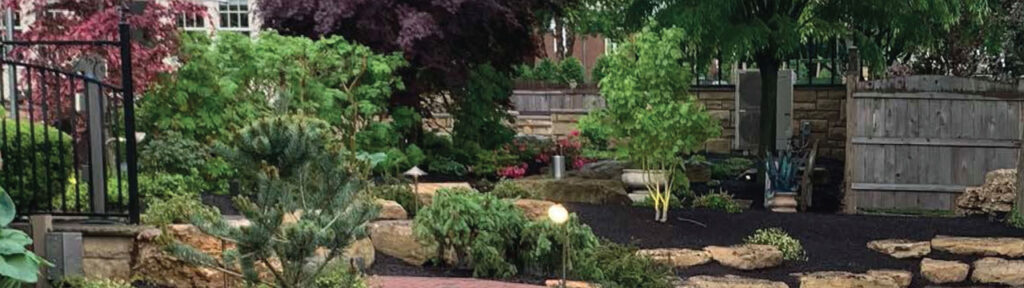 Photo of landscaping done by Hippley Landscape.